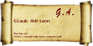 Glaub Adrienn névjegykártya