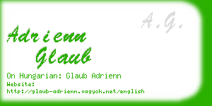 adrienn glaub business card